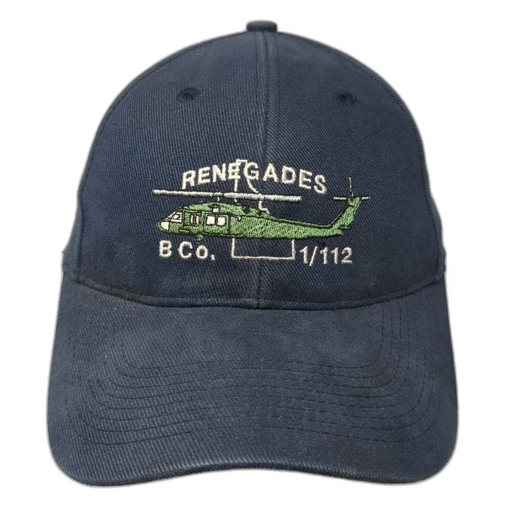 Falcon Baseball Cap Blue One Size Slideback Renegades Helicopter B Co 1/112 Hat